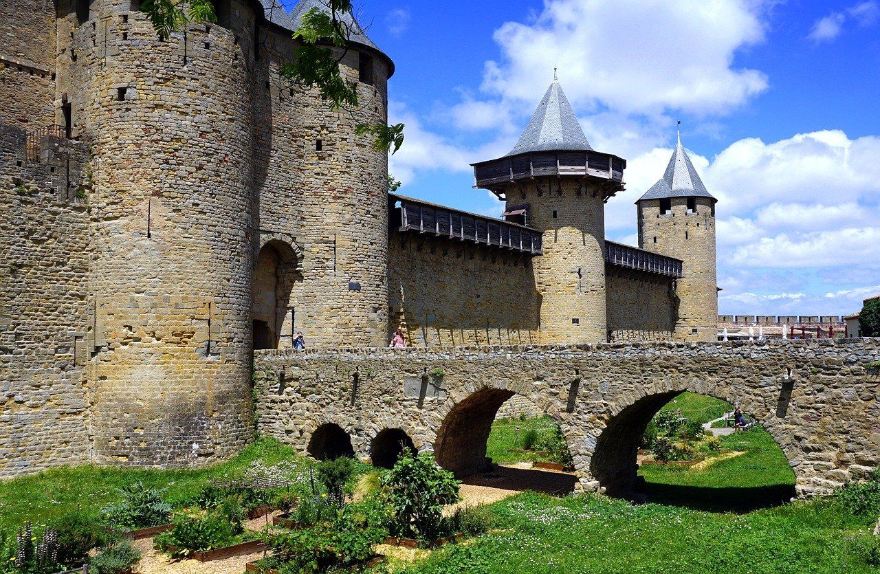 City of Carcassonne - Canal du Midi